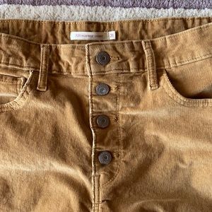 Women’s Levi’s 721 high rise skinny stretch corduroy pants